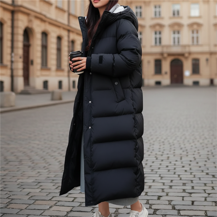 Giacca a vento lunga donna