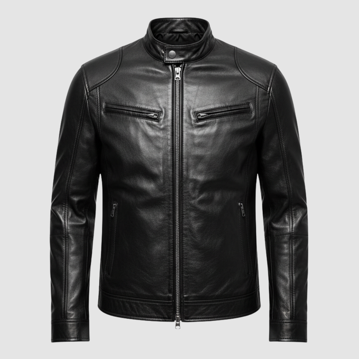 Giacca in pelle da uomo