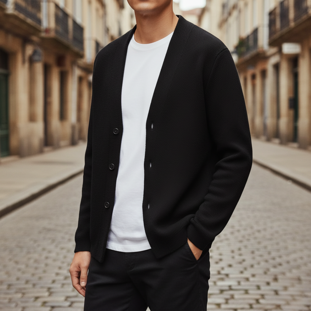 Cardigan Uomo in Maglia – Giacca Invernale Elegante