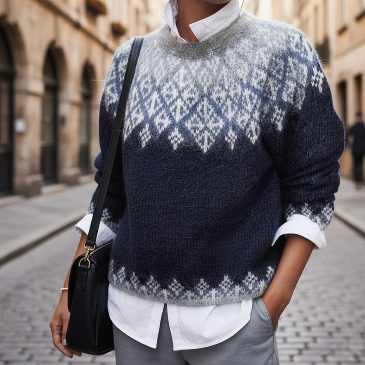 Maglione Donna Collo Tondo