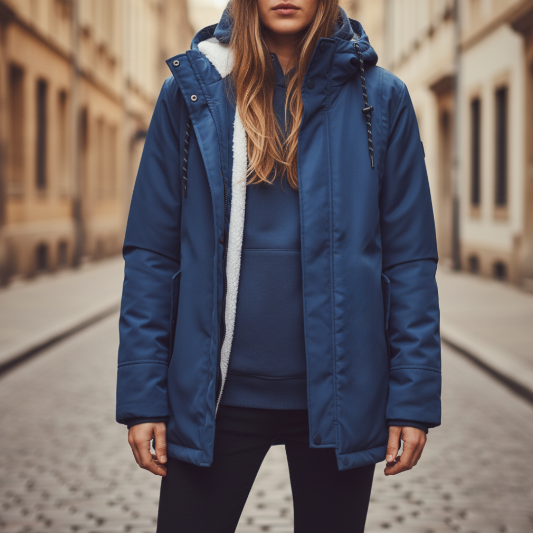 Giacca Invernale Donna con Cappuccio