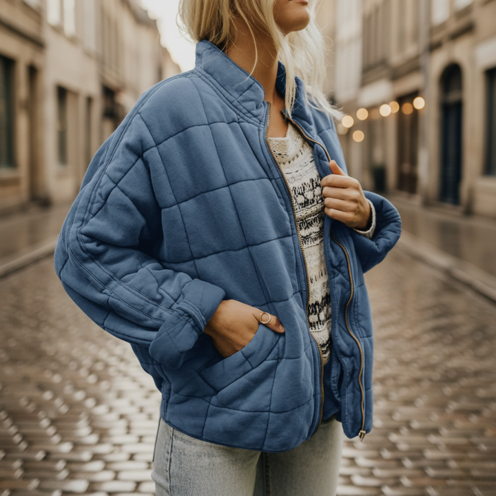 Giacca Donna Imbottita con Zip