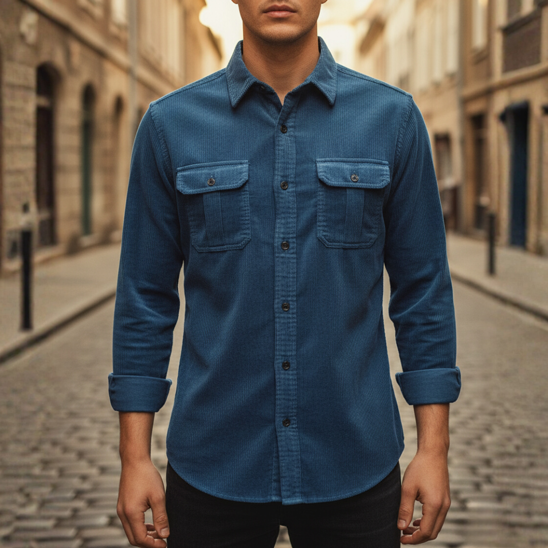 Camicia uomo con tasche