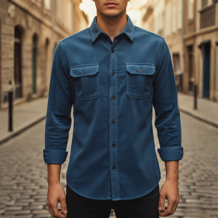 Camicia uomo con tasche