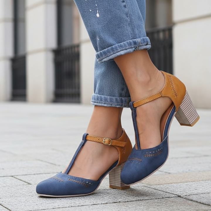 Scarpe Donna Tacco Ortopediche in Materiale Selezionato