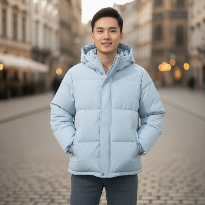 Giacca Unisex Piumino Cappuccio