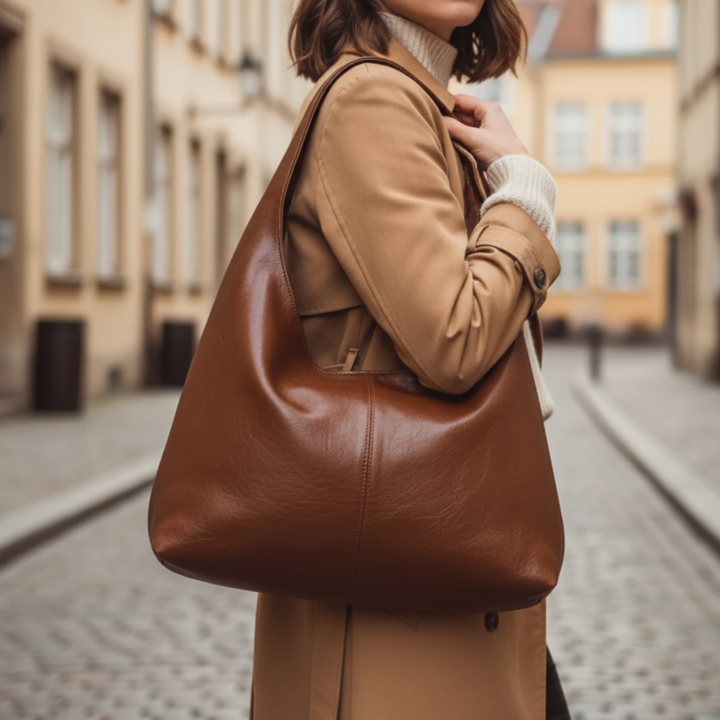 Borsa Spalla Donna Pelle Sintetica Hobo Grande