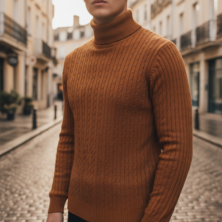 Maglione Uomo Collo Alto