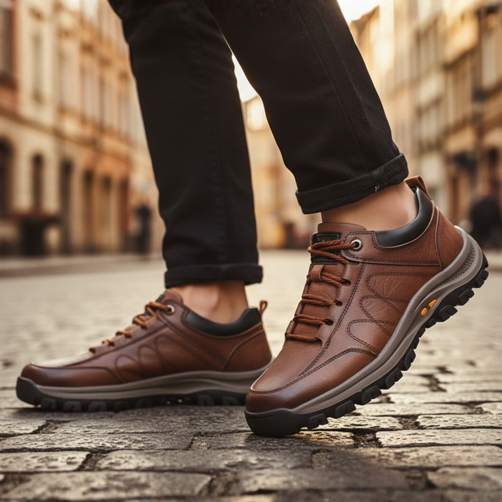 Scarpe Uomo Casual Pelle Resistente