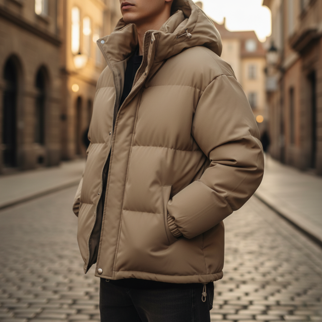 Giacca Unisex Piumino Cappuccio