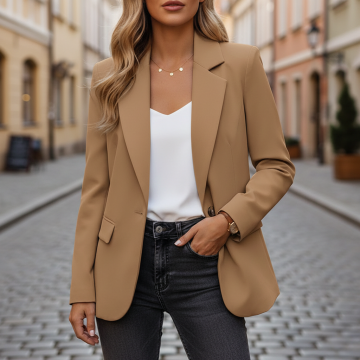 Blazer Donna in Tessuto con Bottoni