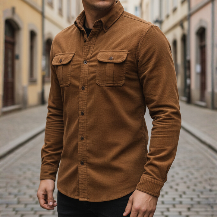 Camicia uomo con tasche