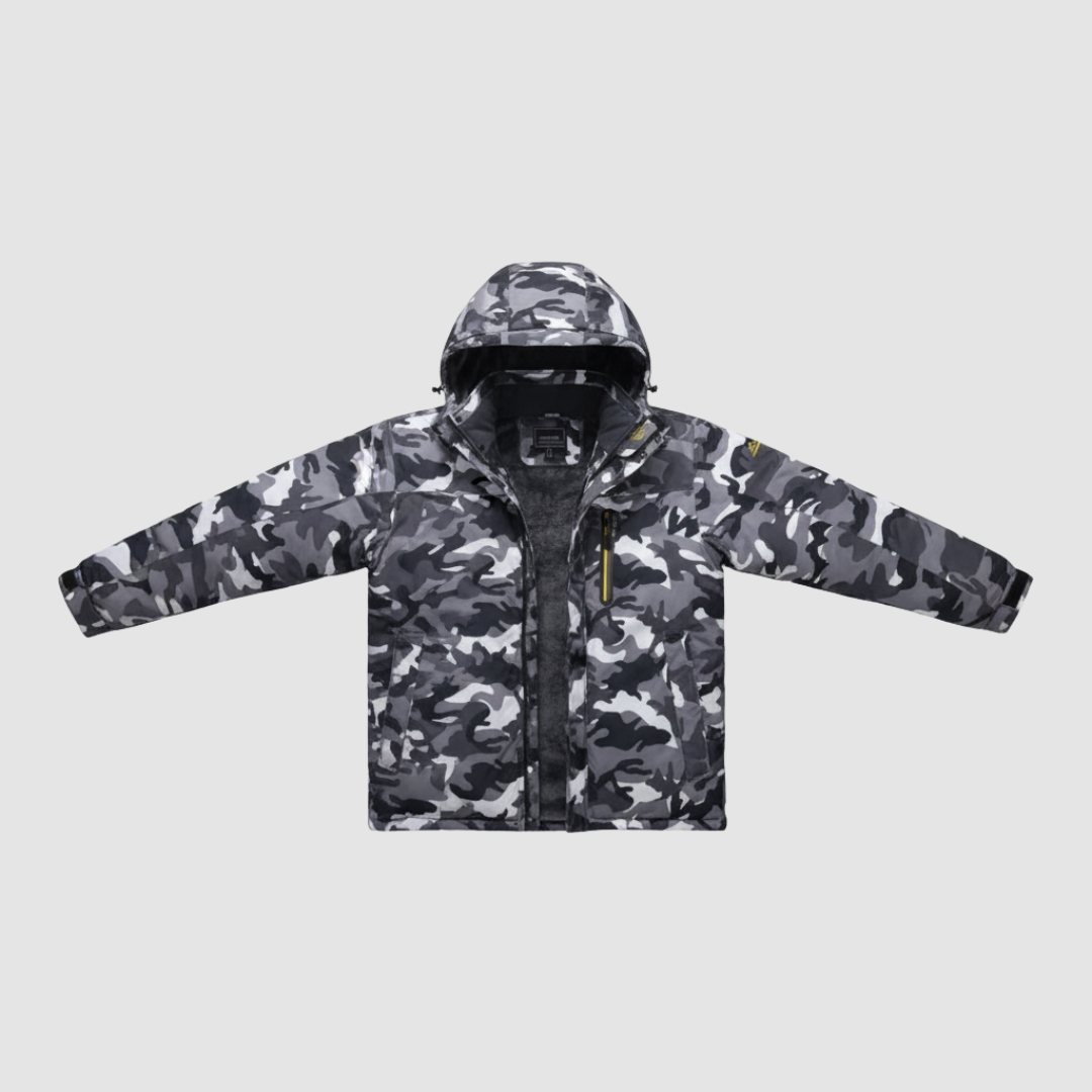 Giacca Invernale Uomo Imbottita con Cappuccio