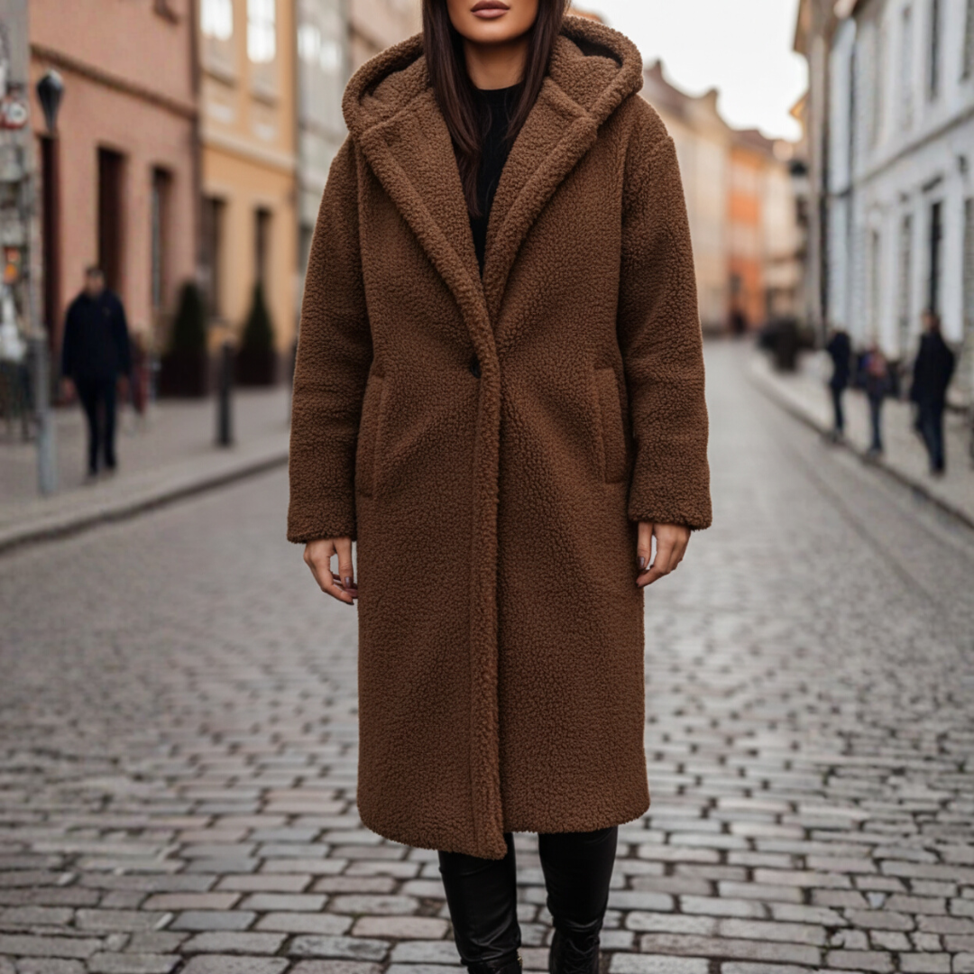 Giacca in pelliccia sintetica da donna