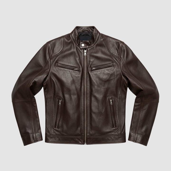 Giacca in pelle da uomo