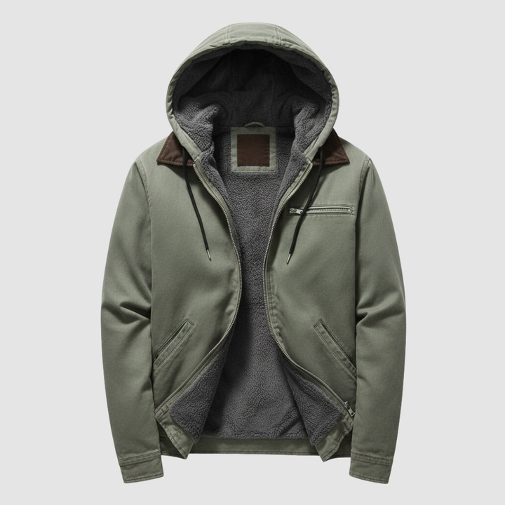 Giacca con cappuccio uomo
