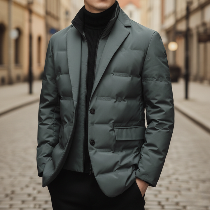 Giacca uomo casual imbottita manica lunga