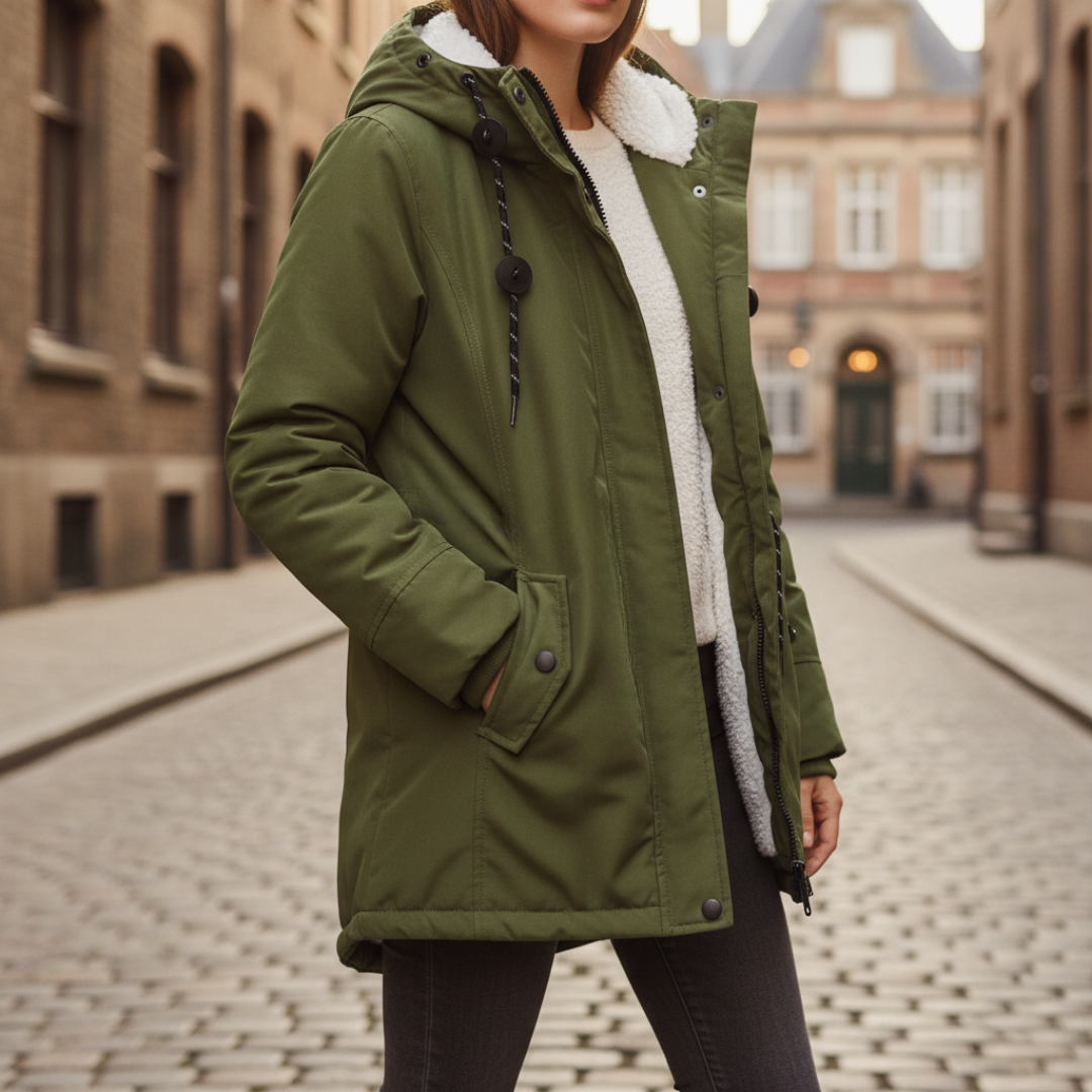 Giacca Invernale Donna con Cappuccio