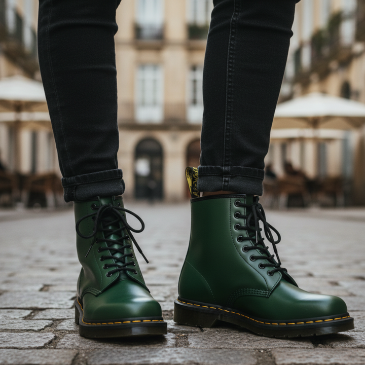 Stivali Uomo in Pelle Sintetica