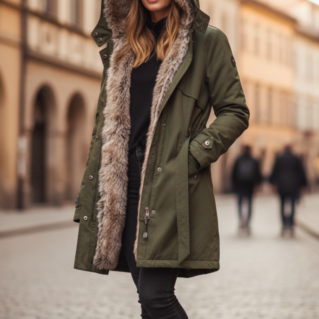 Parka Donna Invernale Lussuoso