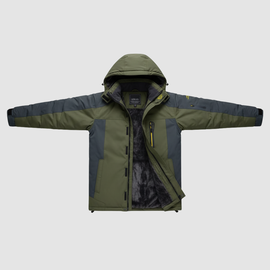 Giacca Invernale Uomo Imbottita con Cappuccio