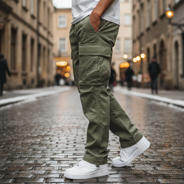 Herren Cargo-Hose mit Taschen