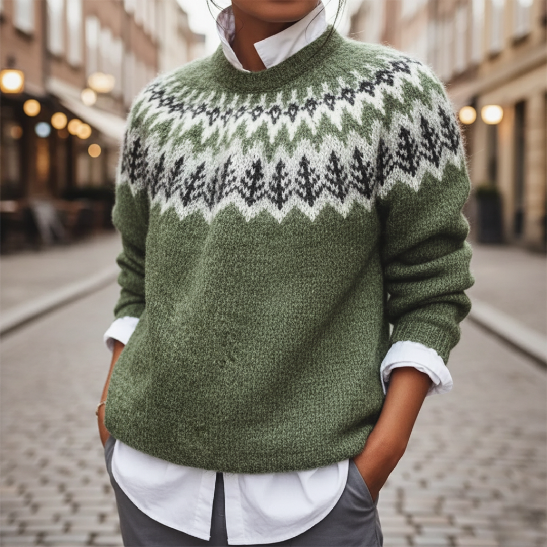 Maglione Donna Collo Tondo