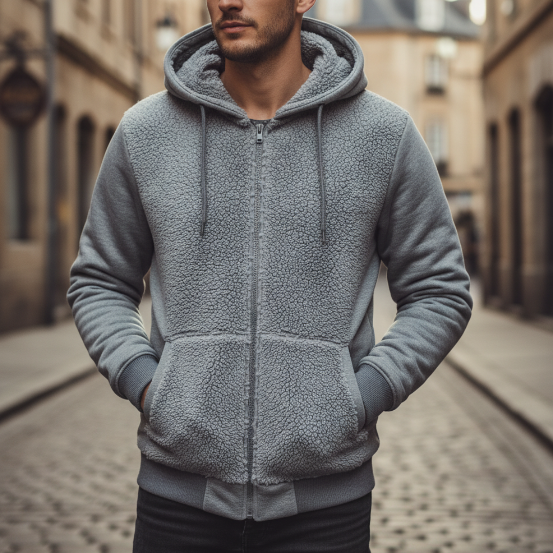 Felpa con Cappuccio Uomo