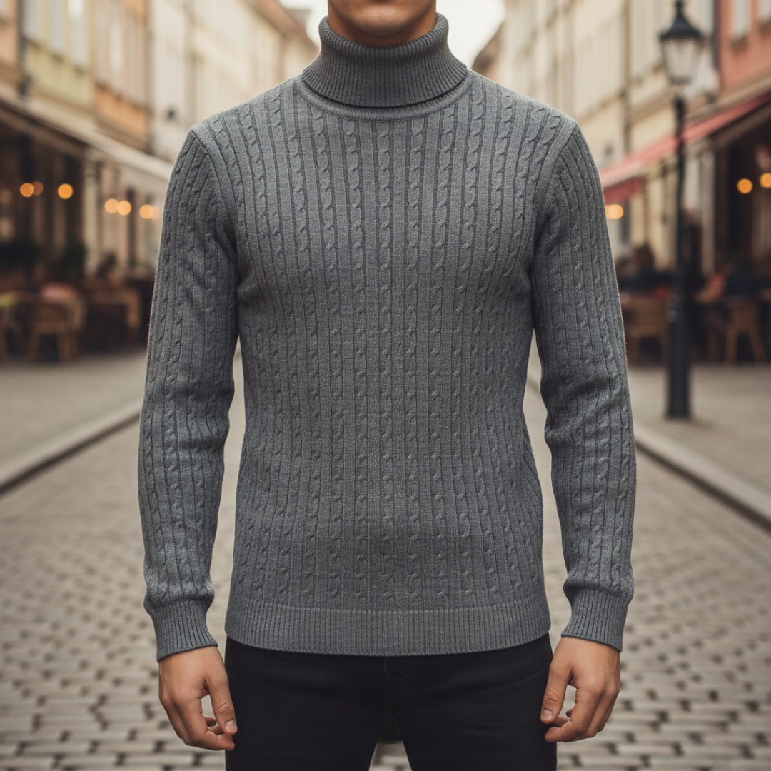 Maglione Uomo Collo Alto