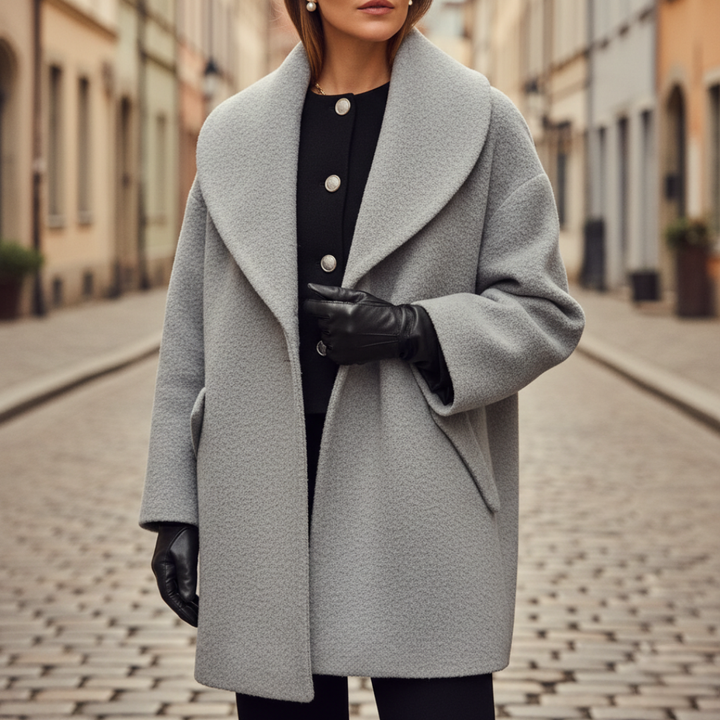 Cappotto da donna lungo senza cintura