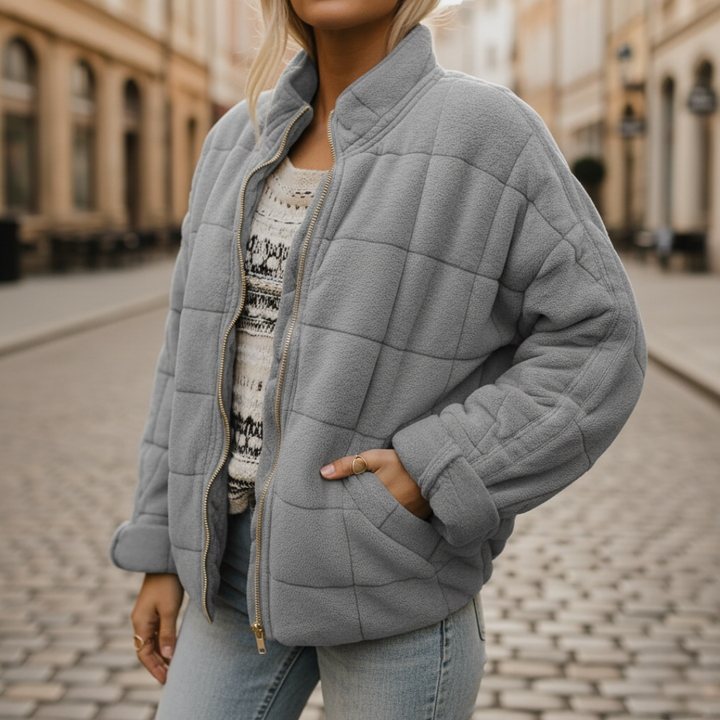 Giacca Donna Imbottita con Zip