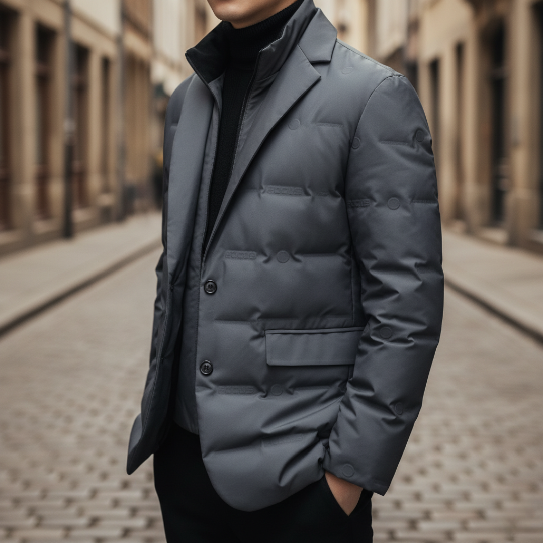 Giacca uomo casual imbottita manica lunga