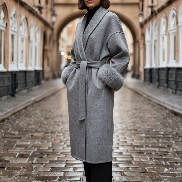 Cappotto Donna Invernale Lana Cashmere Lungo