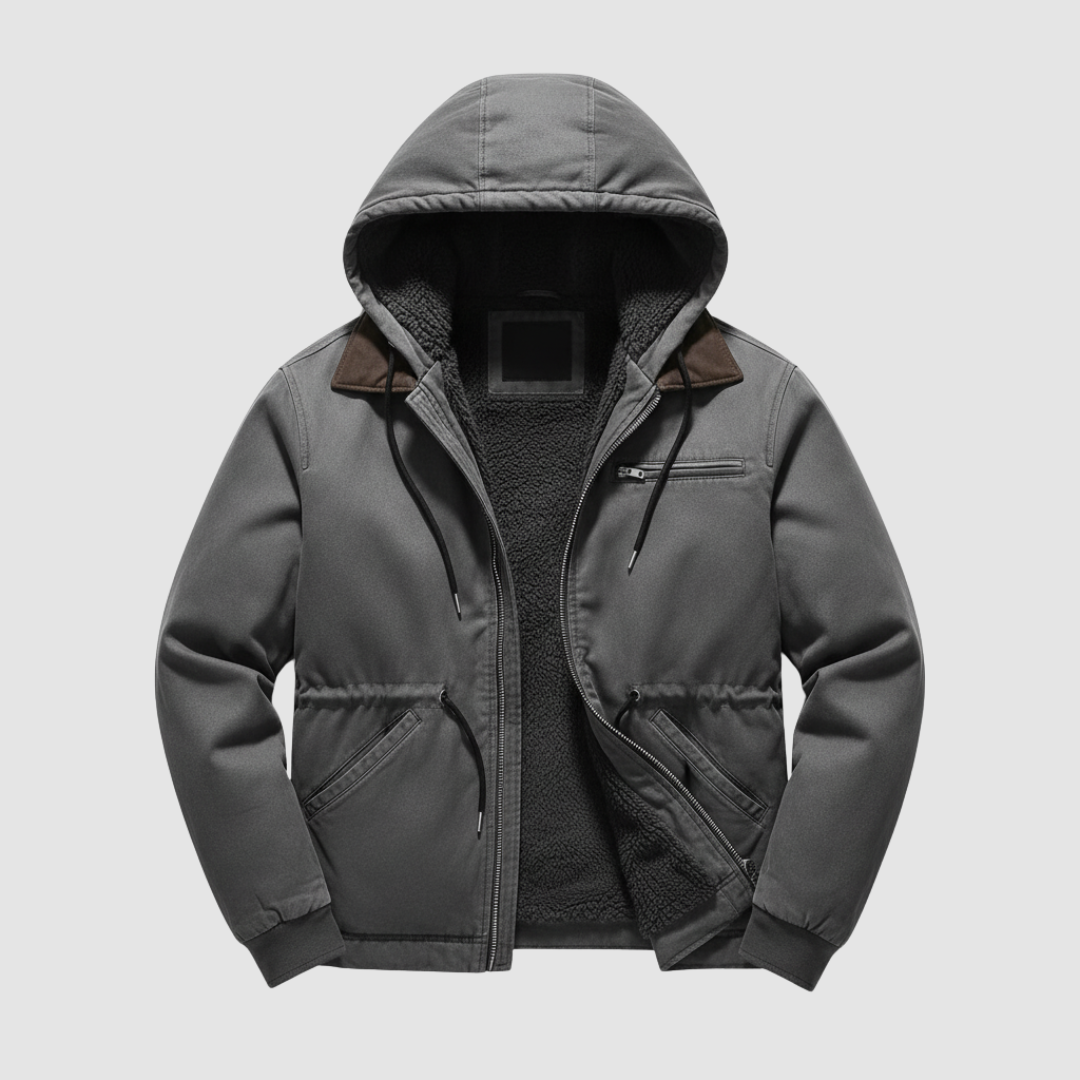 Giacca con cappuccio uomo