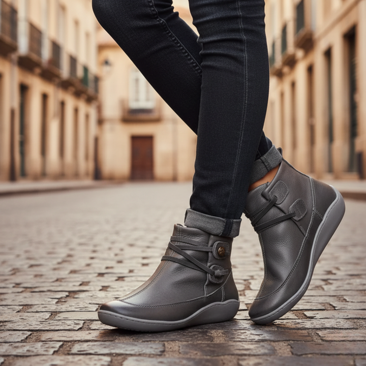 Scarpe Donna in Ecopelle con Suola Colorata