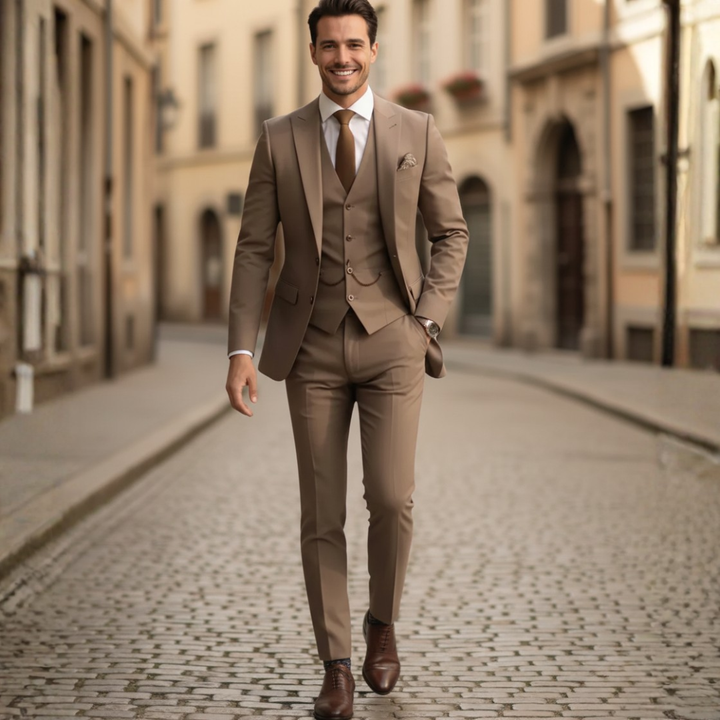 Completo Uomo Giacca Pantaloni Slim Fit