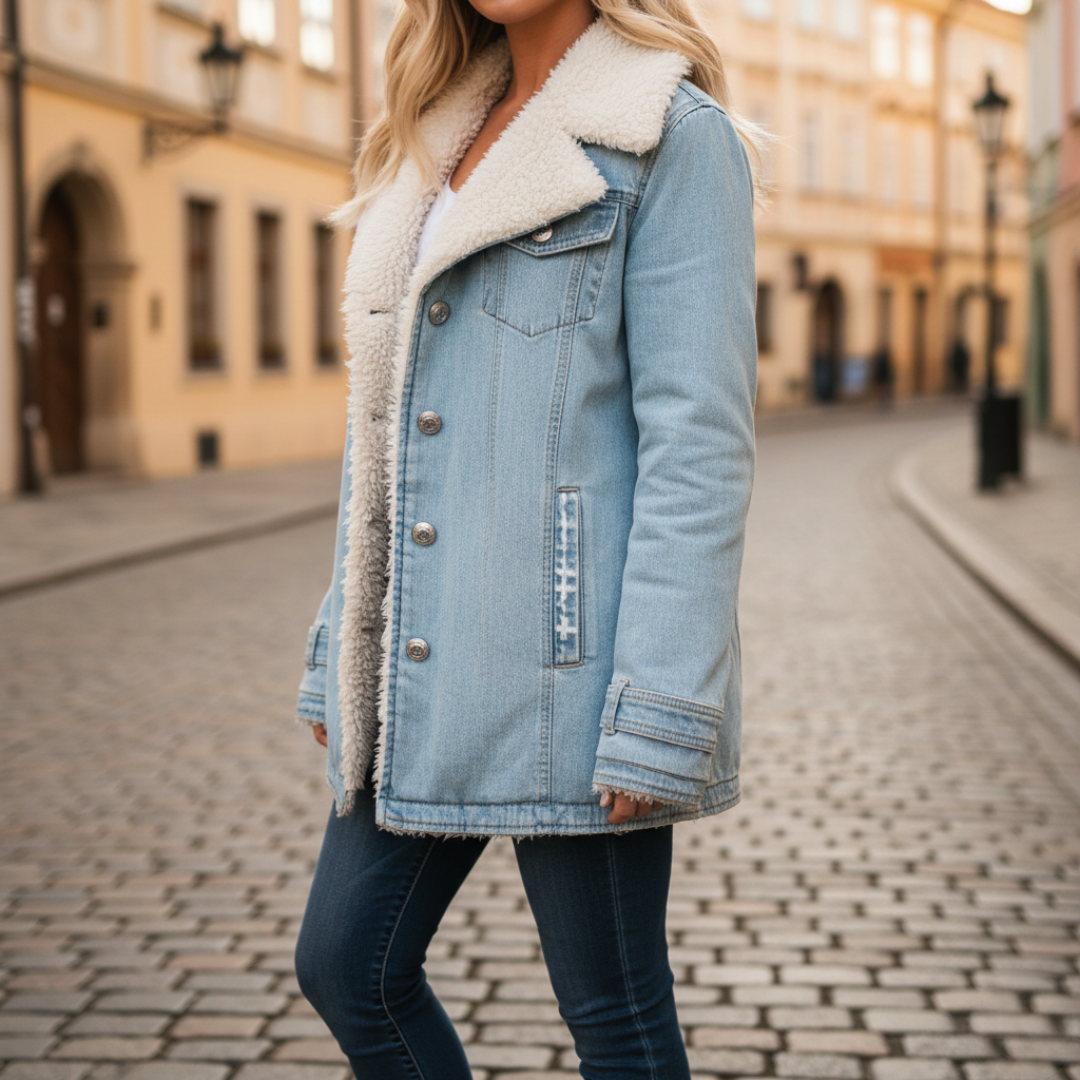 Giacca Donna Invernale con Colletto in Pelliccia – Giacca Calda e Comoda