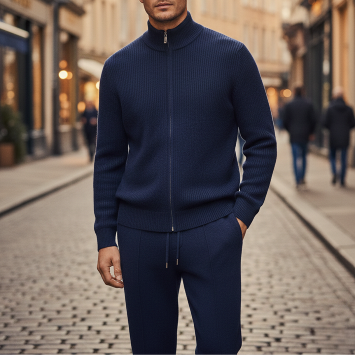 Set Tuta Uomo in Filato Morbido