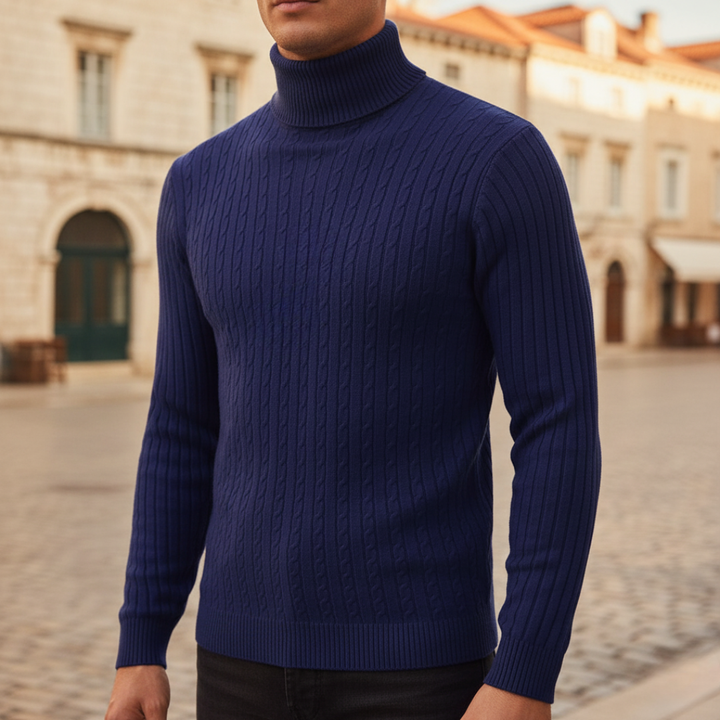 Maglione Uomo Collo Alto