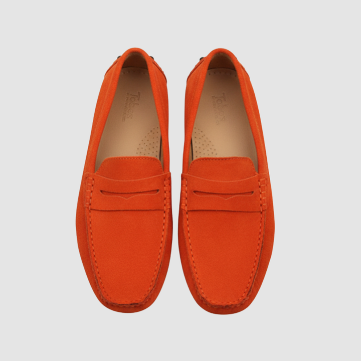 Mocassini uomo in pelle scamosciata