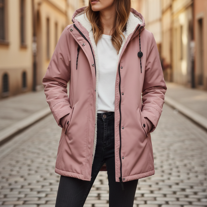 Giacca Invernale Donna con Cappuccio