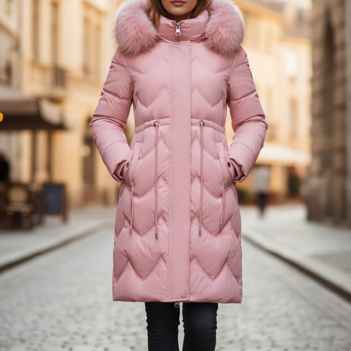 Giacca Piumino Donna Invernale Impermeabile con Cappuccio