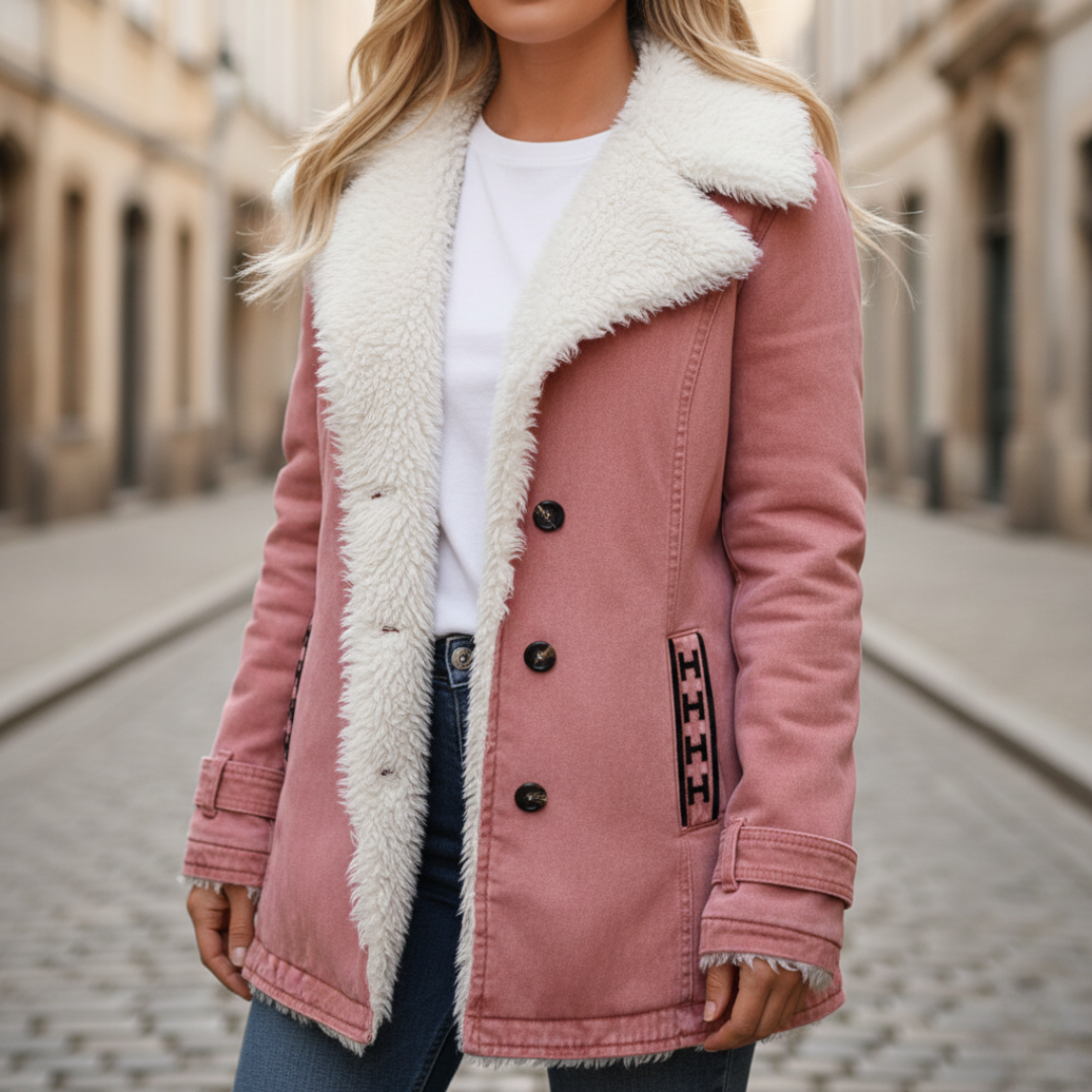Giacca Donna Invernale con Colletto in Pelliccia – Giacca Calda e Comoda