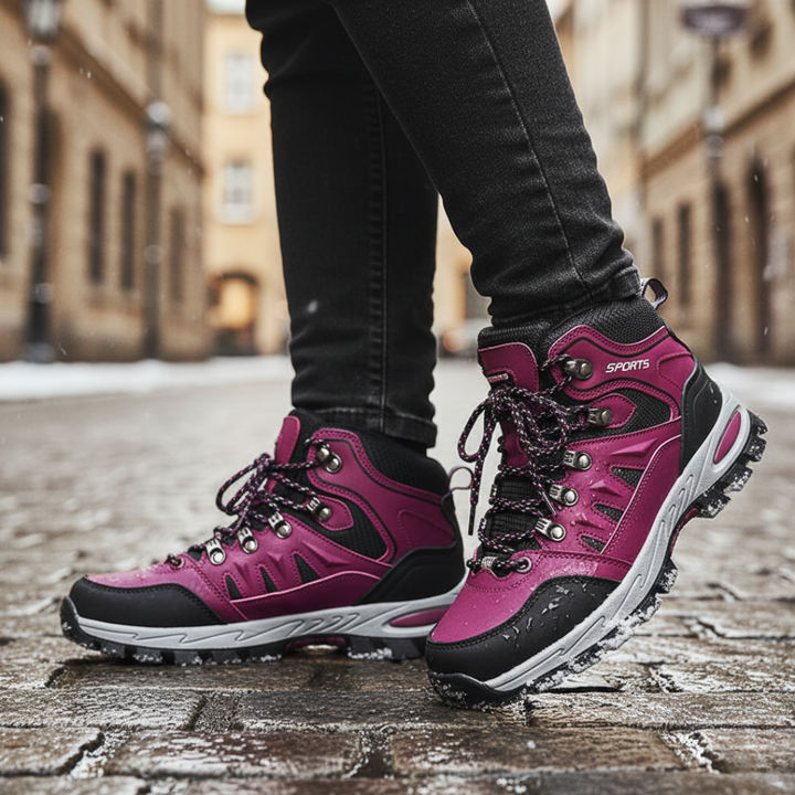 Wasserdichte Herren-Wanderschuhe mit Schnürsenkeln