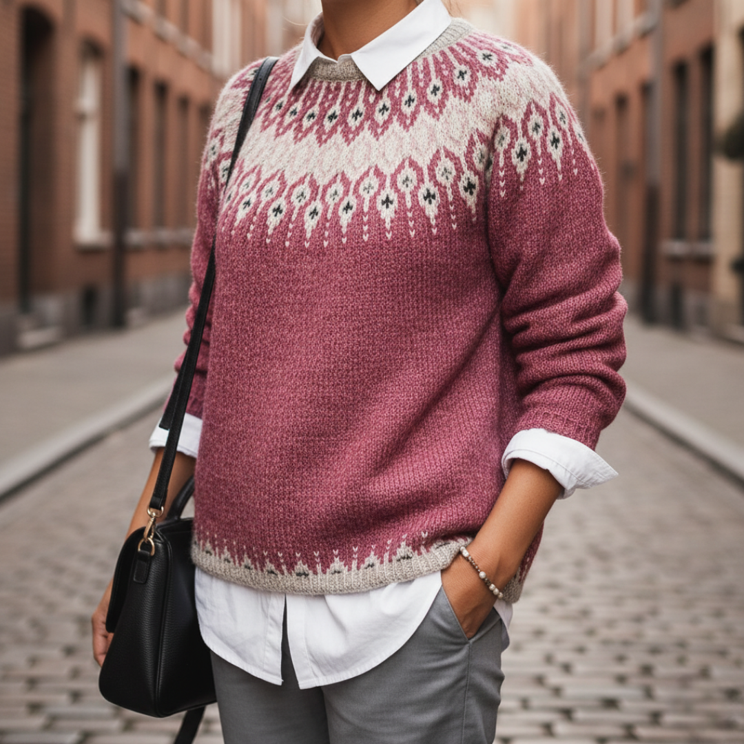 Maglione Donna Collo Tondo