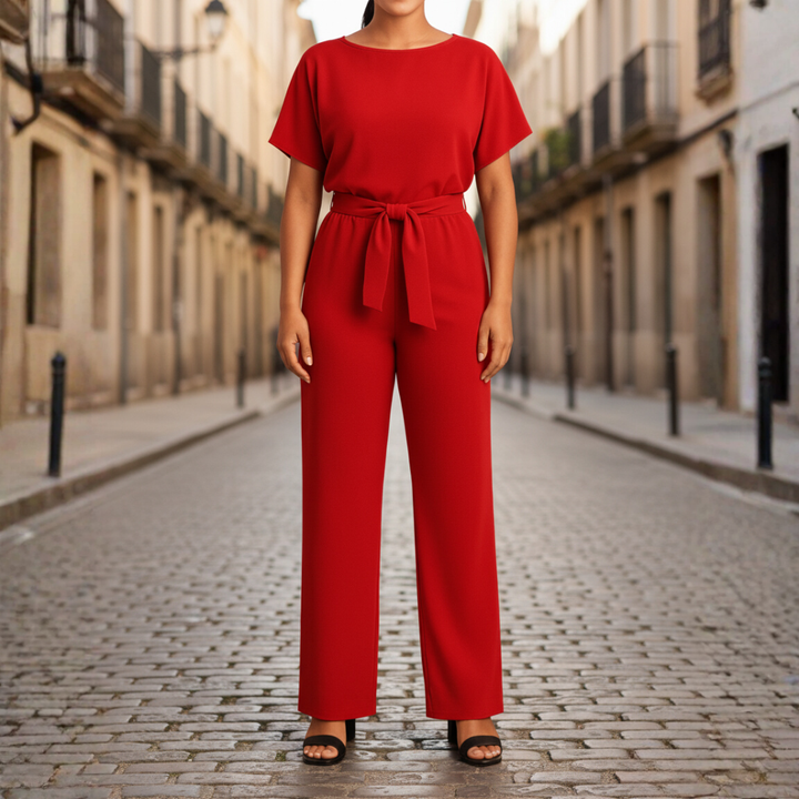 Women's Jumpsuit with Belt