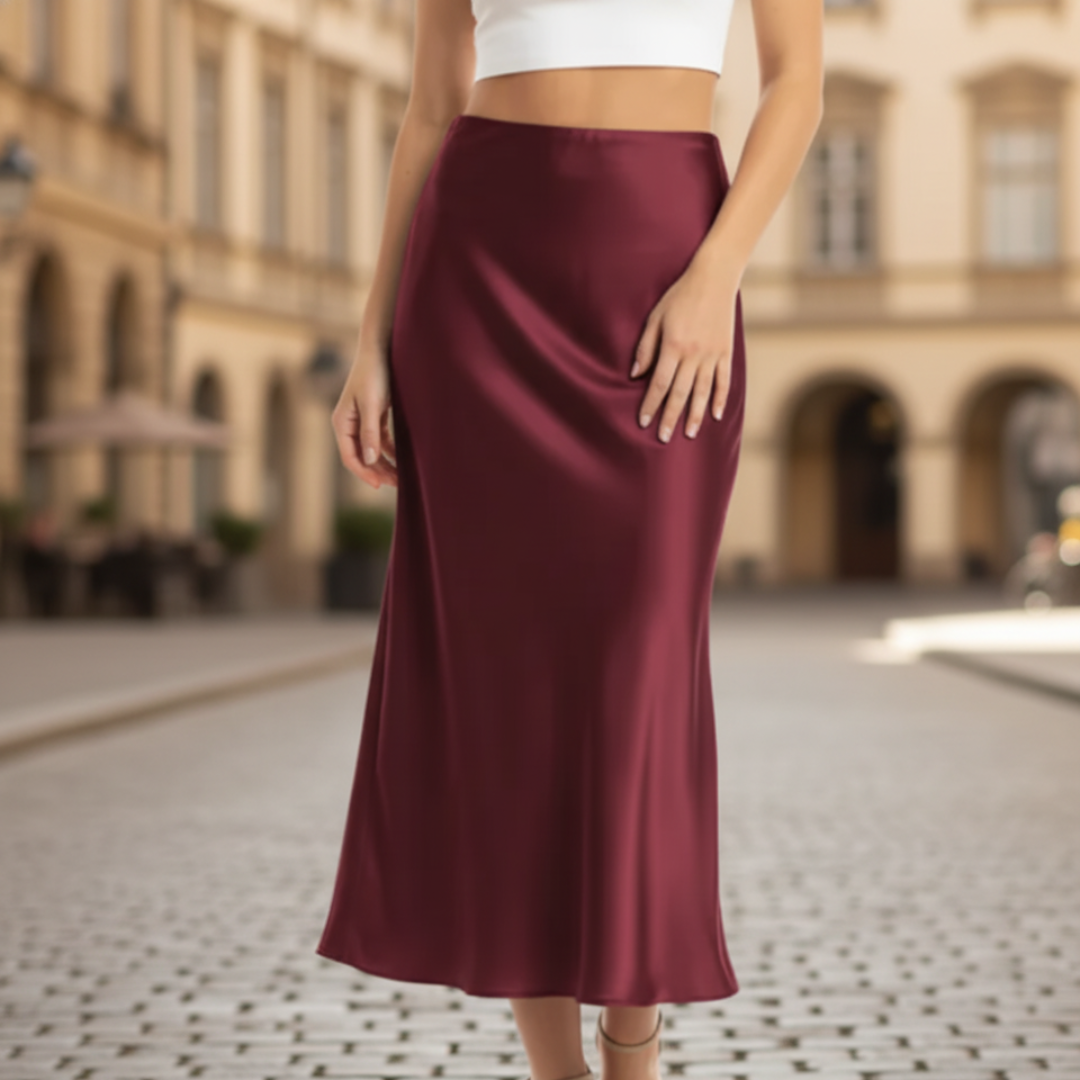 Gonna Lunga Donna Satinata