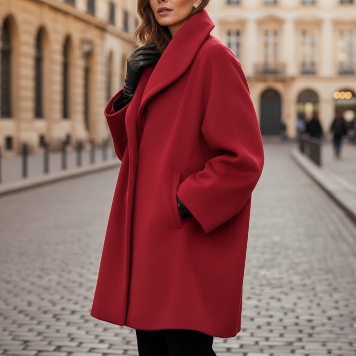 Cappotto da donna lungo senza cintura