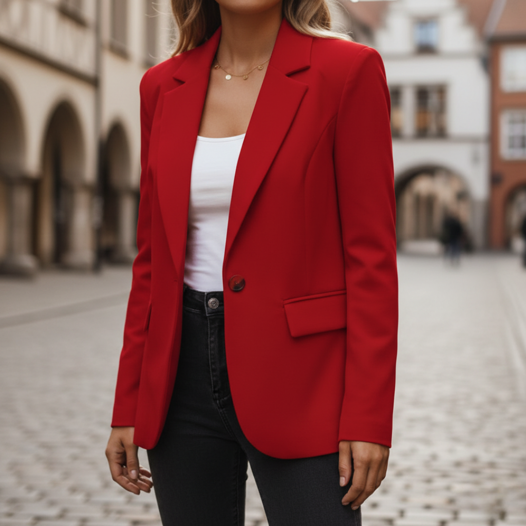 Blazer Donna in Tessuto con Bottoni