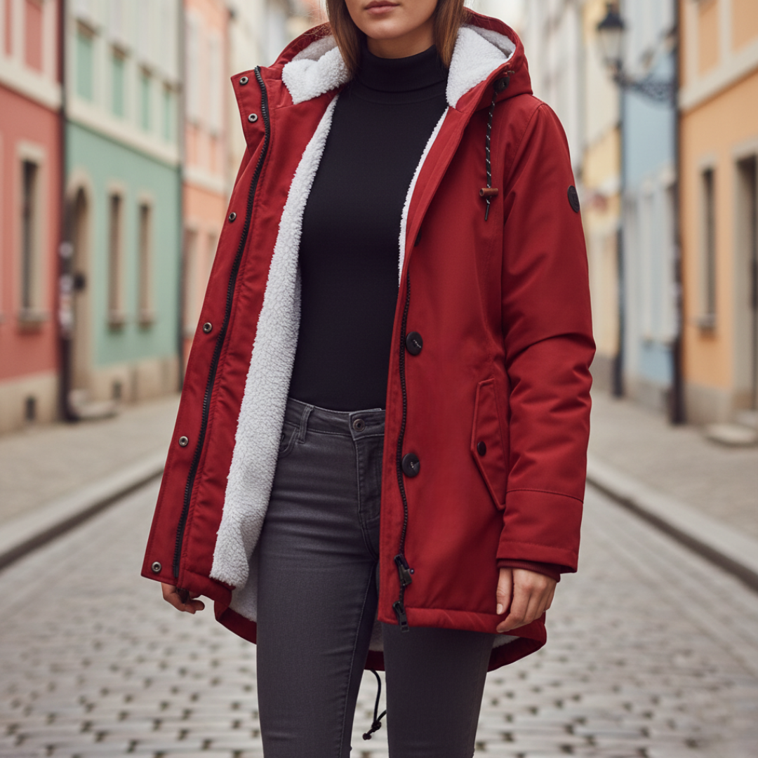 Giacca Invernale Donna con Cappuccio